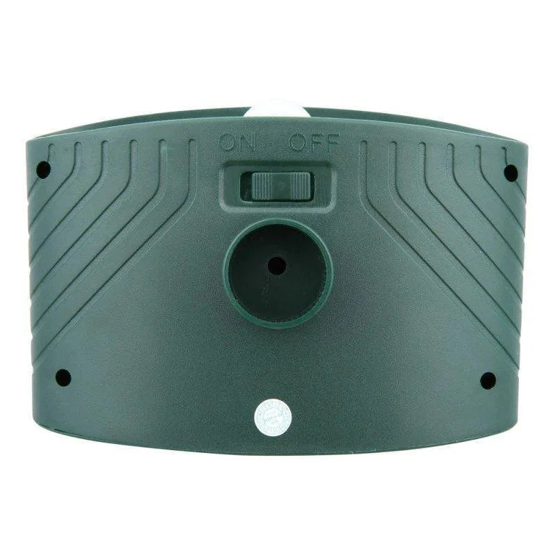 Solar Ultrasonic Animal Repeller with Motion Sensor and Flashing Light, Pack of 4