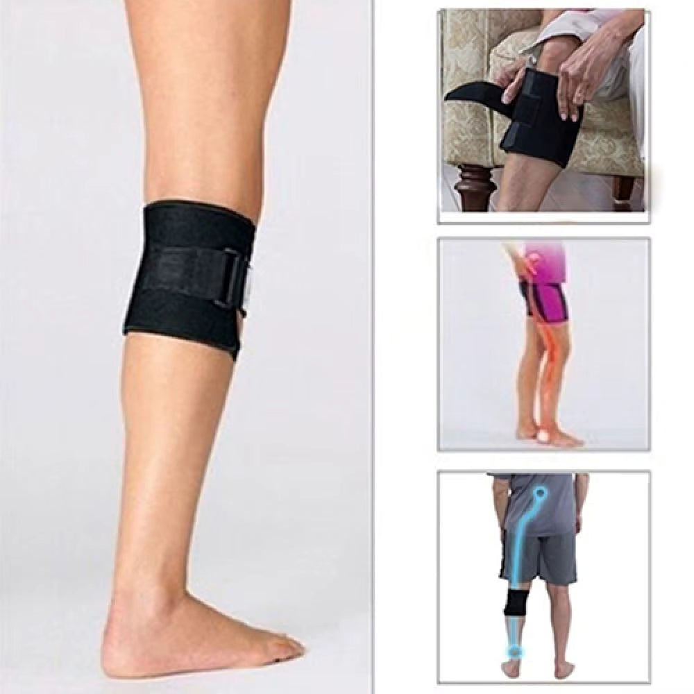 Lower Back Compression Brace with Targeted Pressure Pad and Adjustable Strap