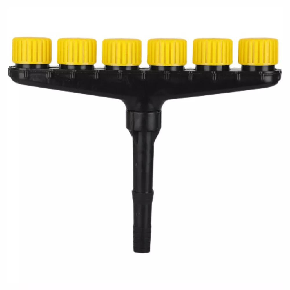 Garden Hose Spray Nozzle with Multiple Spray Patterns and Quick Connect