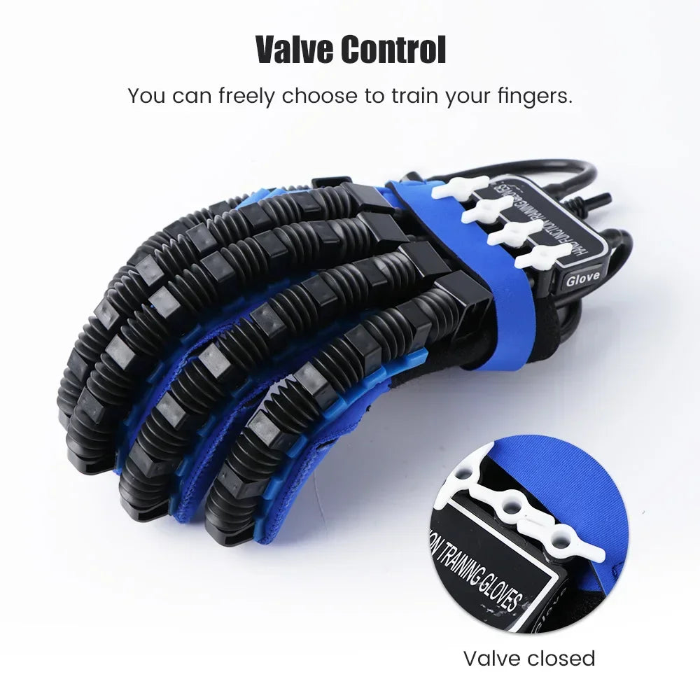 Hand Rehabilitation Robot Glove with Mirror Training Mode and Individual Finger Control