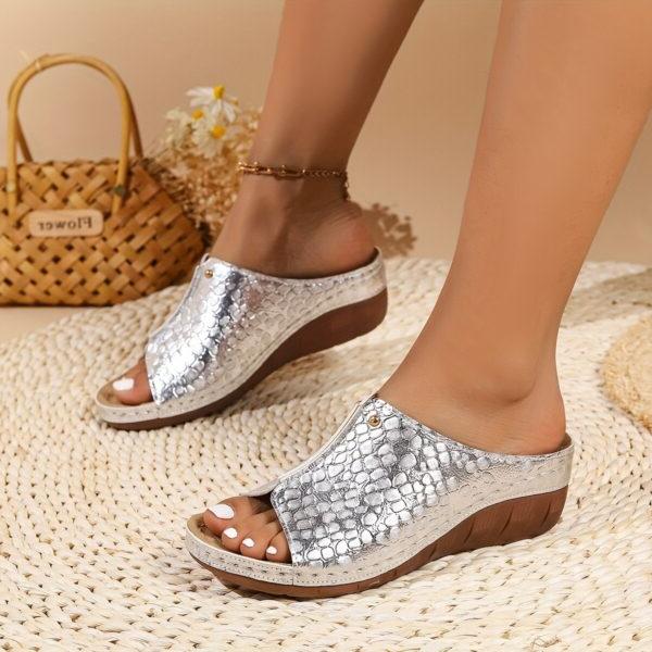 Women's Orthopedic Sandals with Heat Mouldable Footbed and Arch Support
