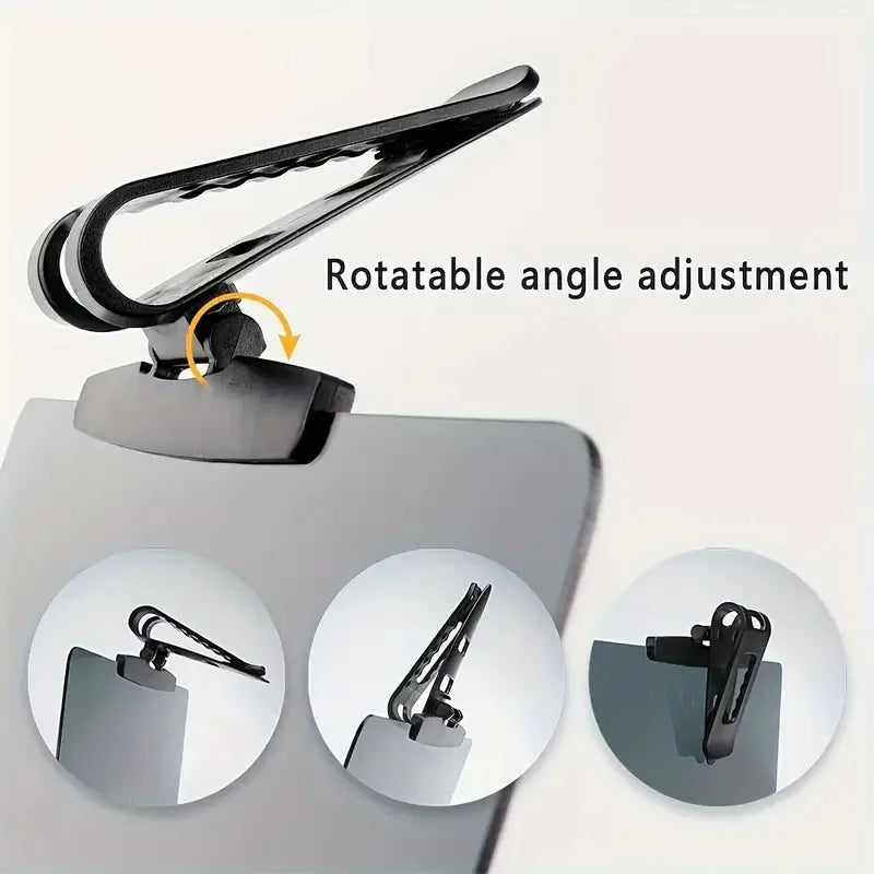 Polarized Car Sun Visor Extender with 180-Degree Rotation and Clip Attachment
