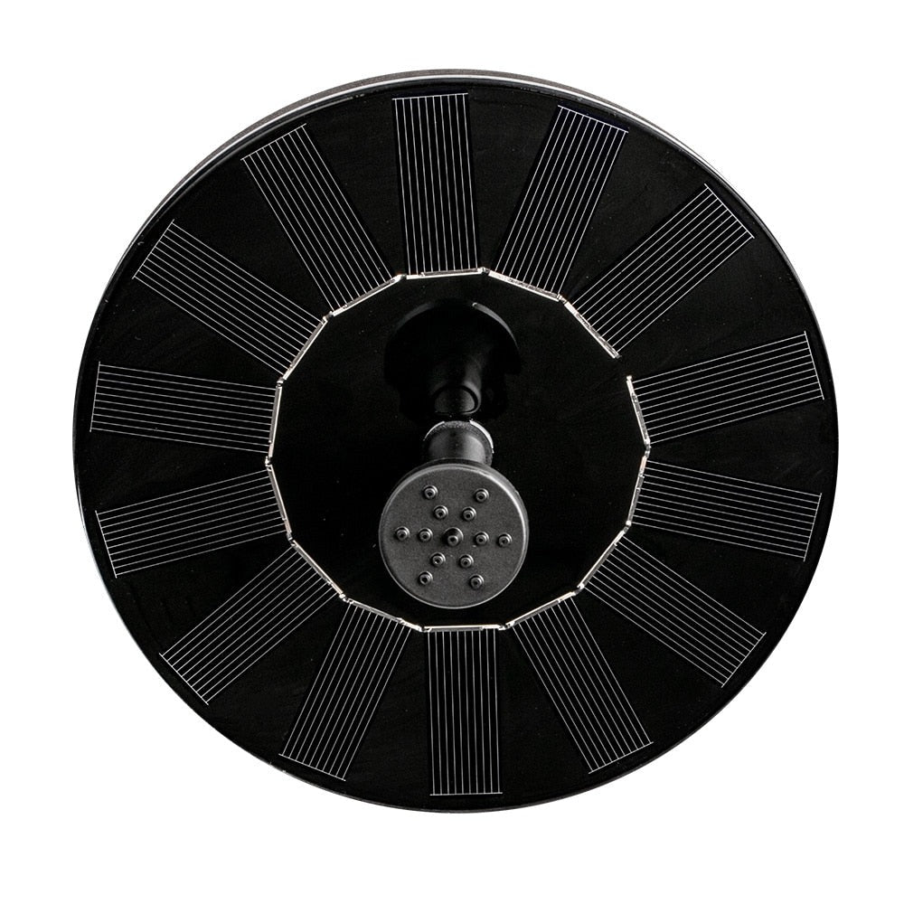 Floating Solar Fountain Pump with Multiple Spray Heads and Cordless Operation