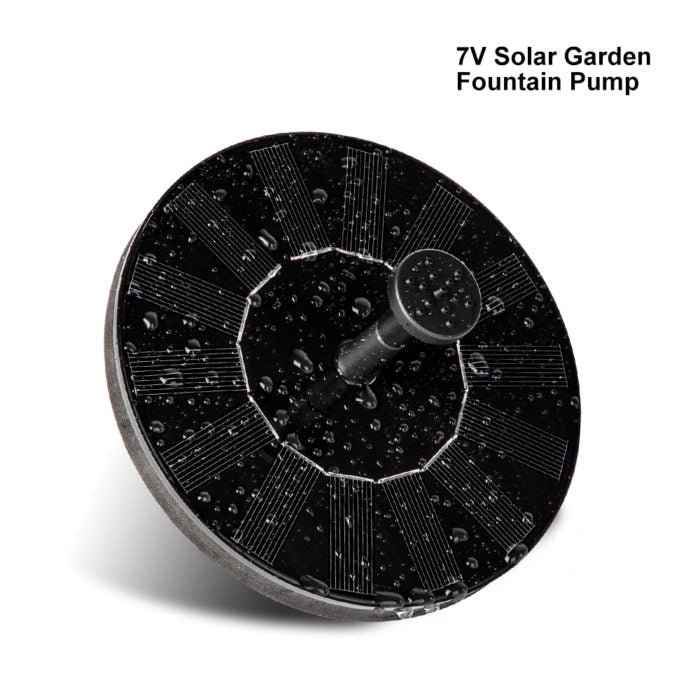 Floating Solar Fountain Pump with Multiple Spray Heads and Cordless Operation