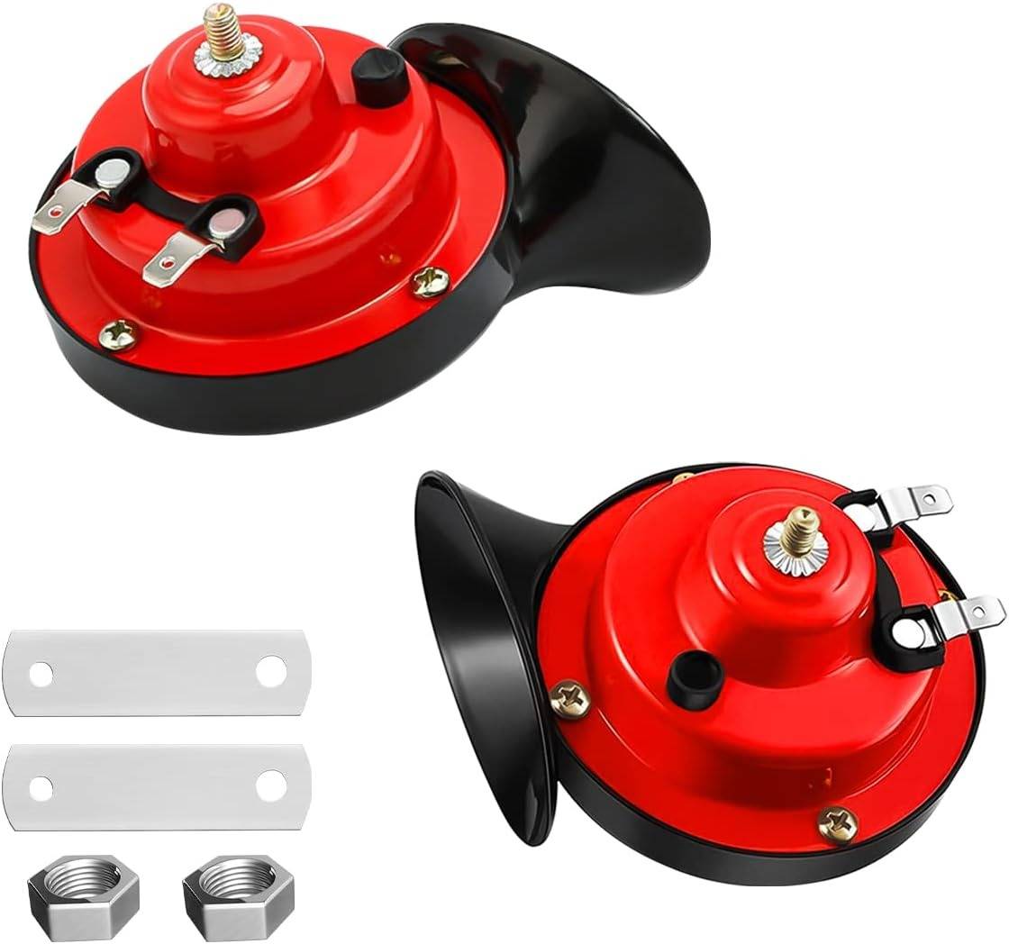 Dual Tone Train Horn with Snail Chamber Design and Waterproof Sealing for 12V Vehicles