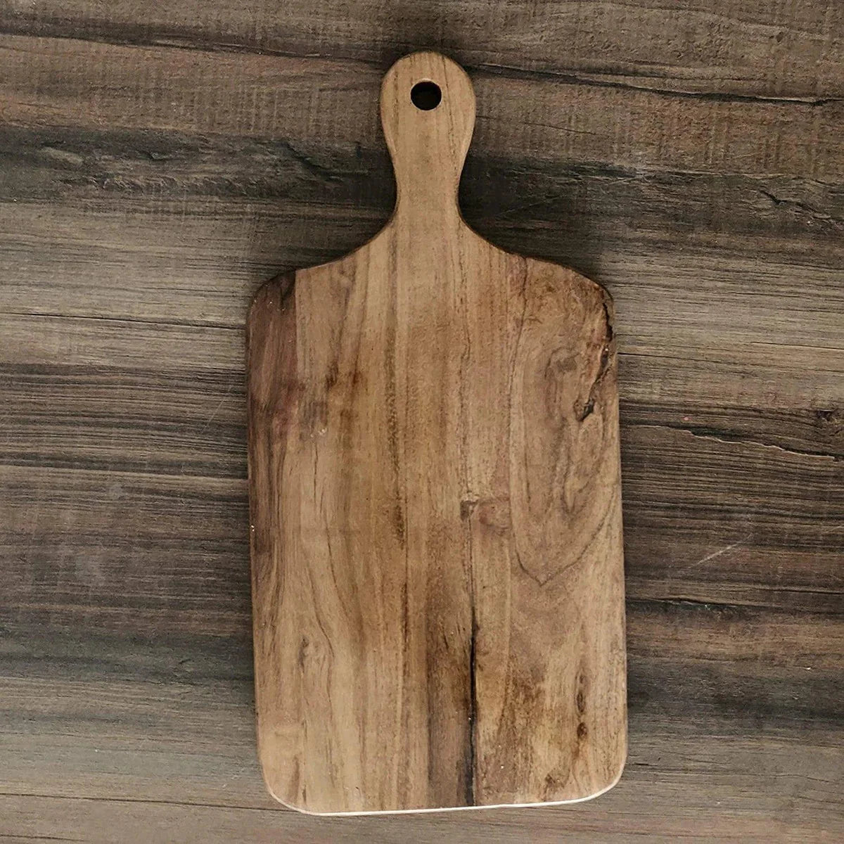 Rustic Grain Acacia Wood Cutting Board Natural Finish 1-Piece, Kitchen Accessories