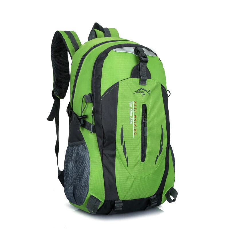 Waterproof Hiking Backpack with 55L Capacity and Padded Straps