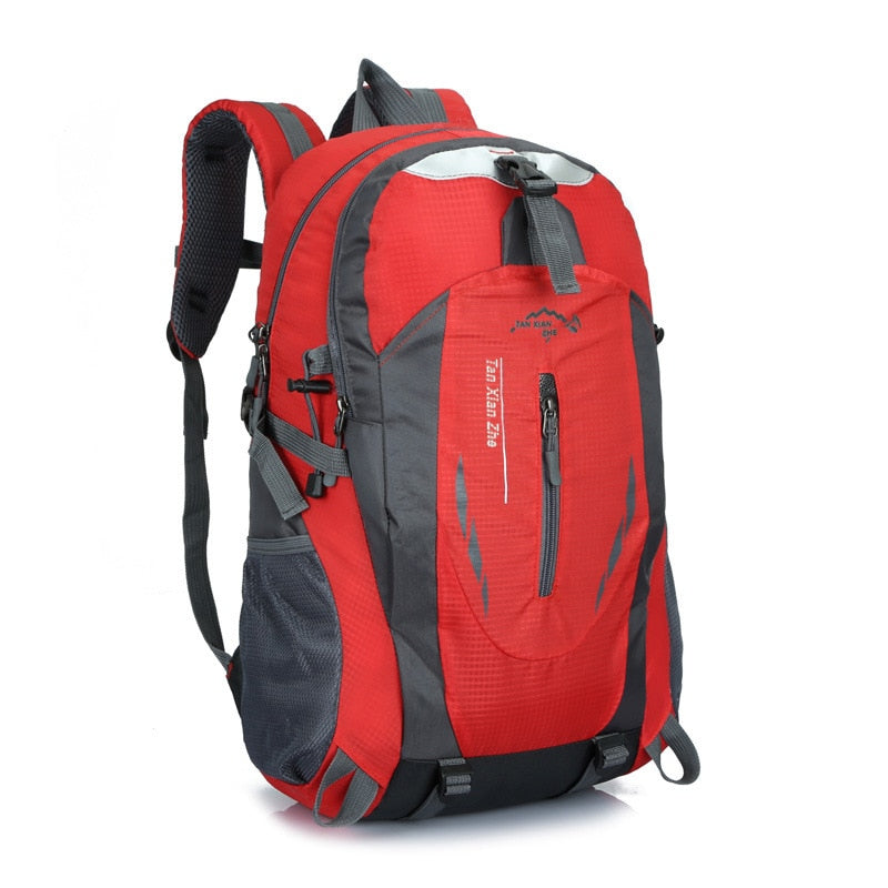 Waterproof Hiking Backpack with 55L Capacity and Padded Straps