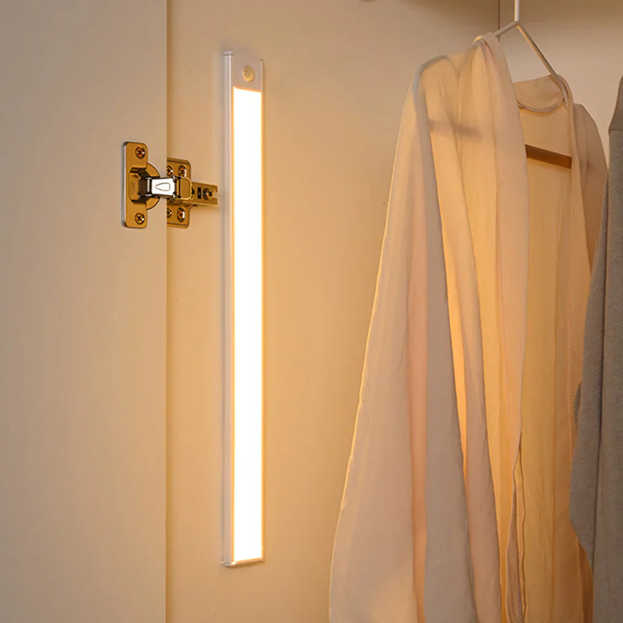 Motion Activated Cabinet Light with Adjustable Color Temperature and Magnetic Installation