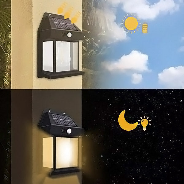 Motion Activated Solar Pathway Light with Warm White LED and Weatherproof Design