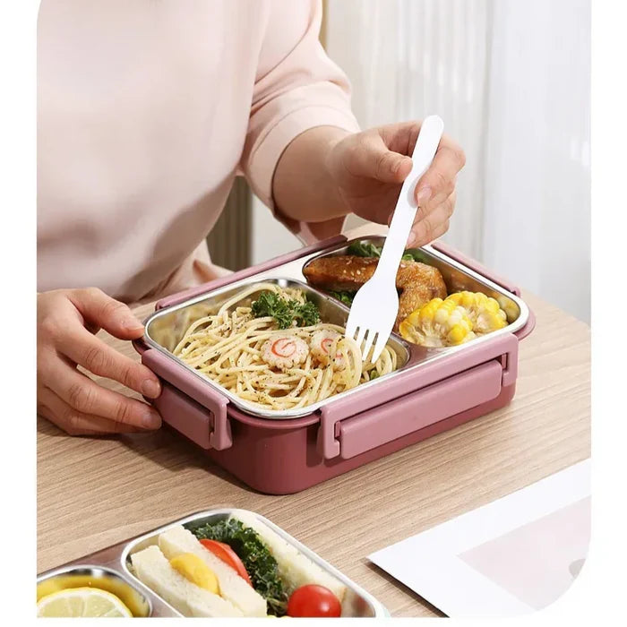 Stainless Steel Vacuum Insulated Food Container with Leak Proof Screw Top Lid and 12-Hour Heat Retention