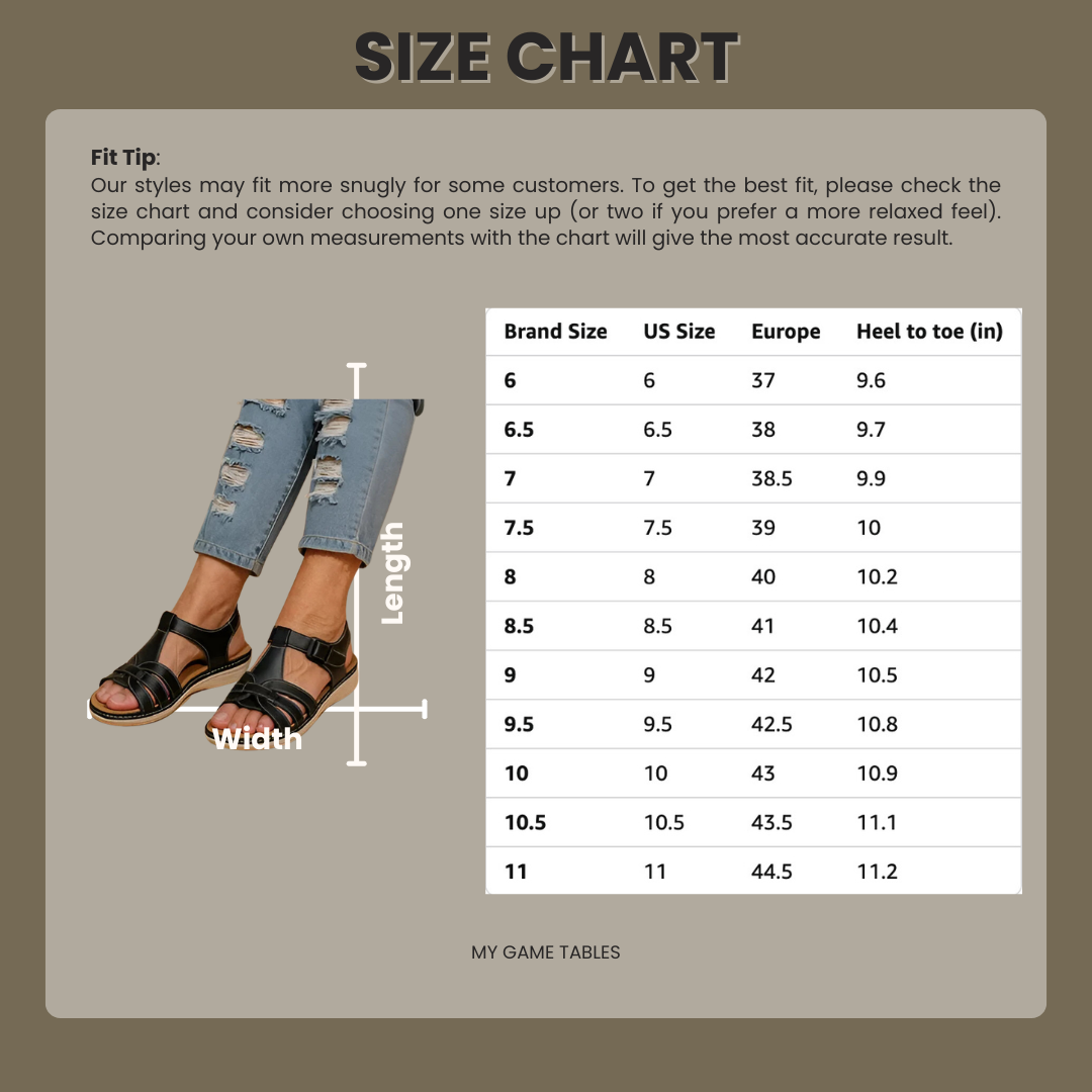 Women's Open Toe Sandals with Arch Support Footbed and Shock Absorbing Midsole