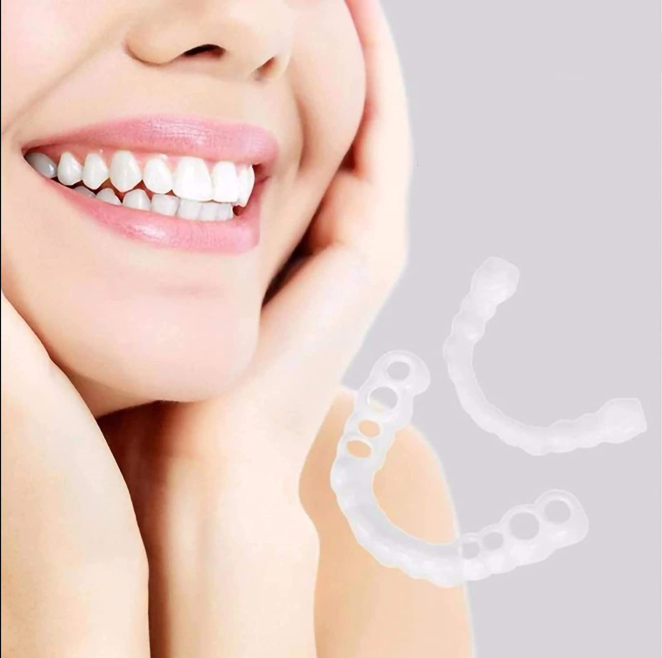 Snap-On Dentures with Micro Thin Polypropylene and Natural Tooth Color