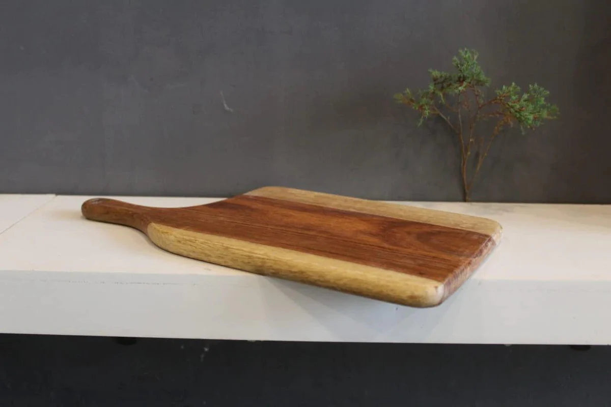 Artisan Edge Sheesham Wood Cutting Board Natural Finish 1-Piece, Kitchen Accessories