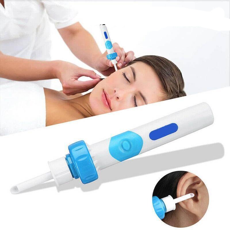 Ear Wax Removal Device with Gentle Suction and Soft Silicone Tips, Compact Travel Size