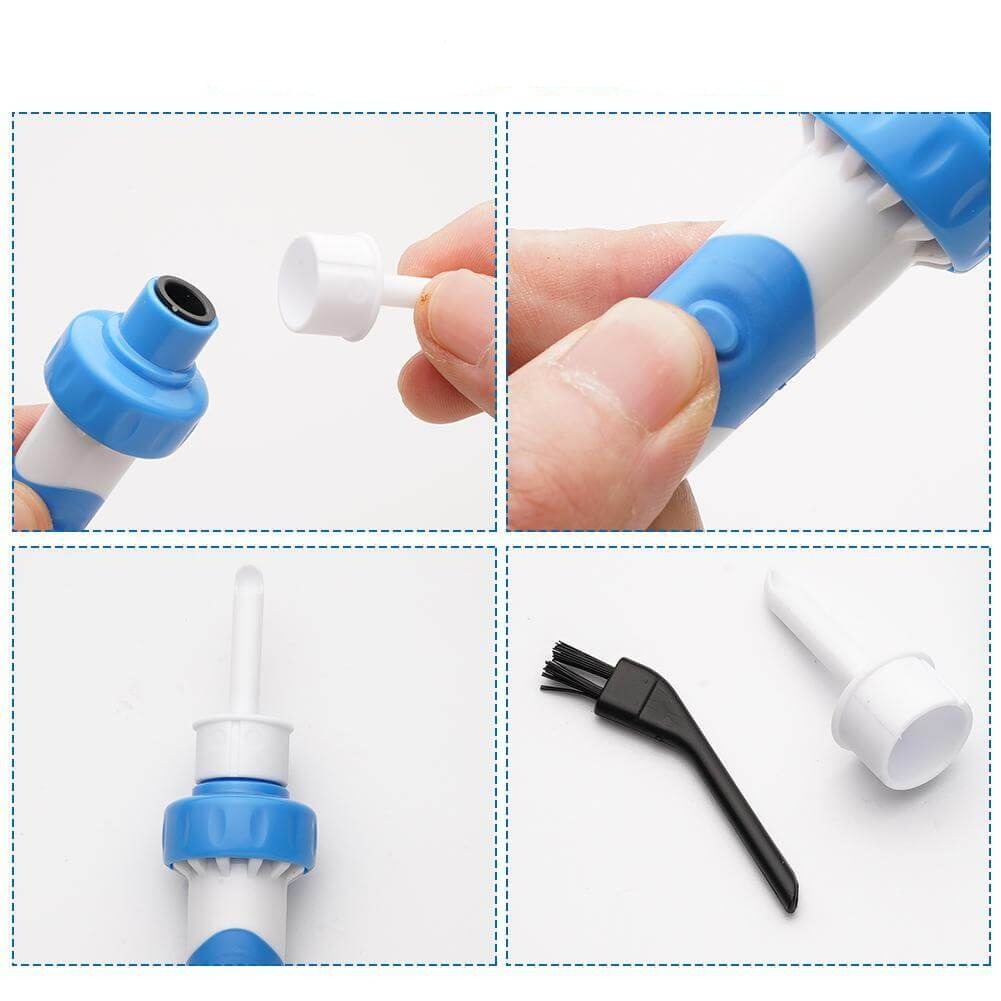 Ear Wax Removal Device with Gentle Suction and Soft Silicone Tips, Compact Travel Size