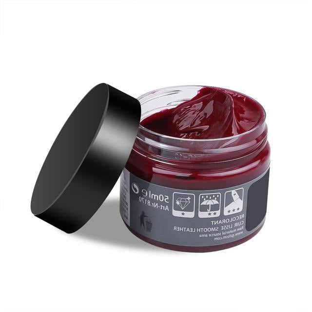 Leather Repair Gel with Backing Material for Furniture, Shoes and Bags