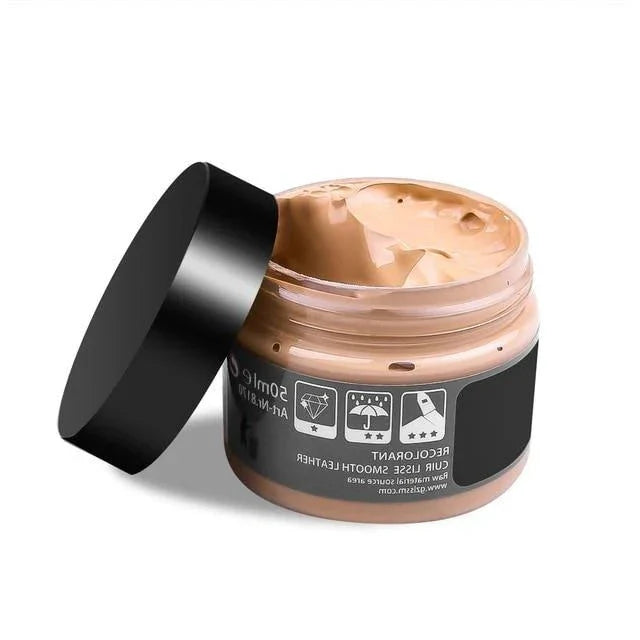 Leather Repair Gel with Backing Material for Furniture, Shoes and Bags