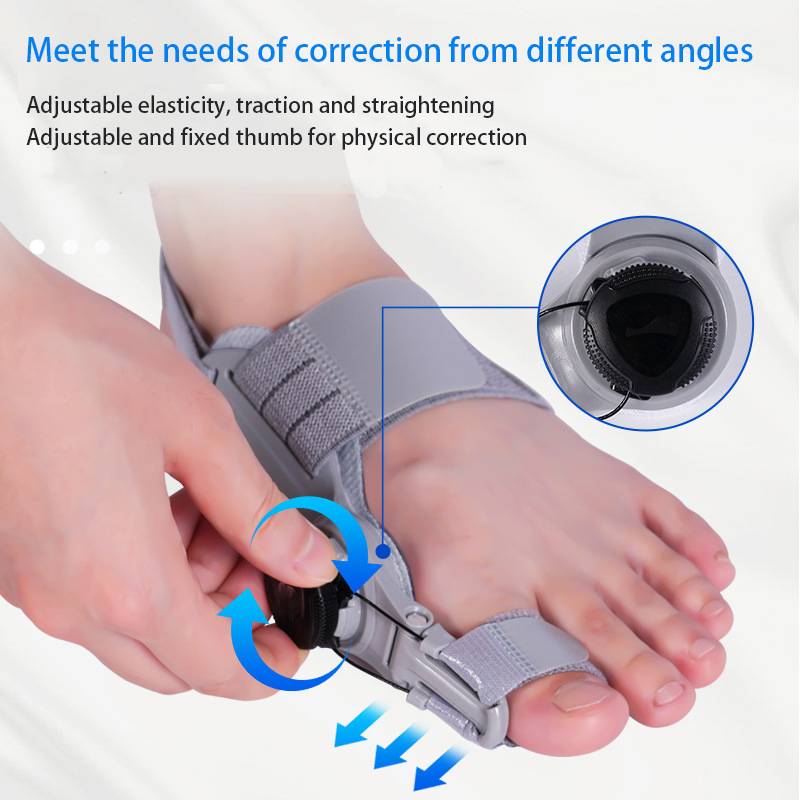 Adjustable Toe Spacer with Hinge Joint and Silicone Cushioning, Universal Fit