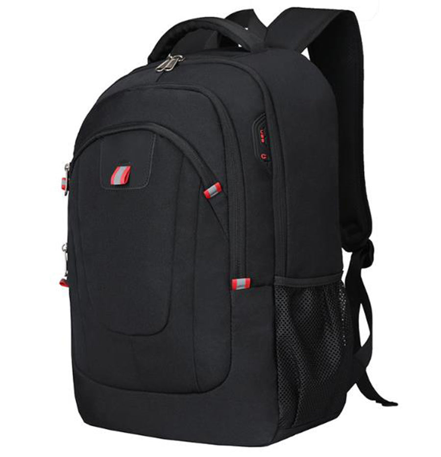 Travel Backpack with 17-Inch Laptop Sleeve and Waterproof Material, Hidden Zippers