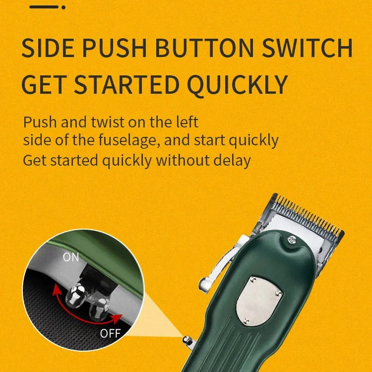 Rechargeable Pet Clipper with Carbon Steel Blades and LCD Display, 150 Minute Runtime