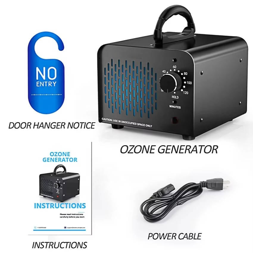 High Capacity Ozone Generator with 70000mg Output and Washable Filter for 6000 Sq.Ft Spaces