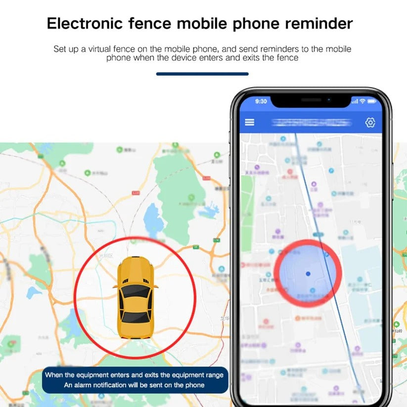 GPS Tracker with Magnetic Mount and 30-Day Battery for Vehicles and Valuables