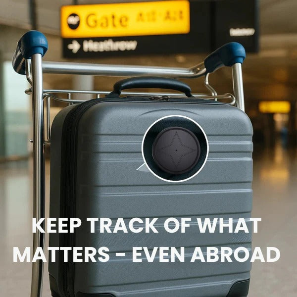 GPS Tracker with Magnetic Mount and 30-Day Battery for Vehicles and Valuables