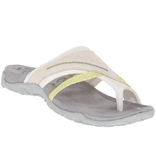 Arch Support Sandals for Women with Memory Foam Footbed and Adjustable Hook Closure