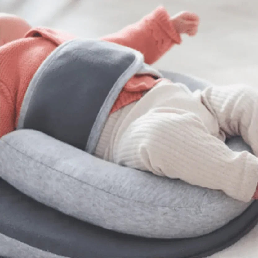 Reflux Relief Bed with Inclined Support and Head Cradle for Infants