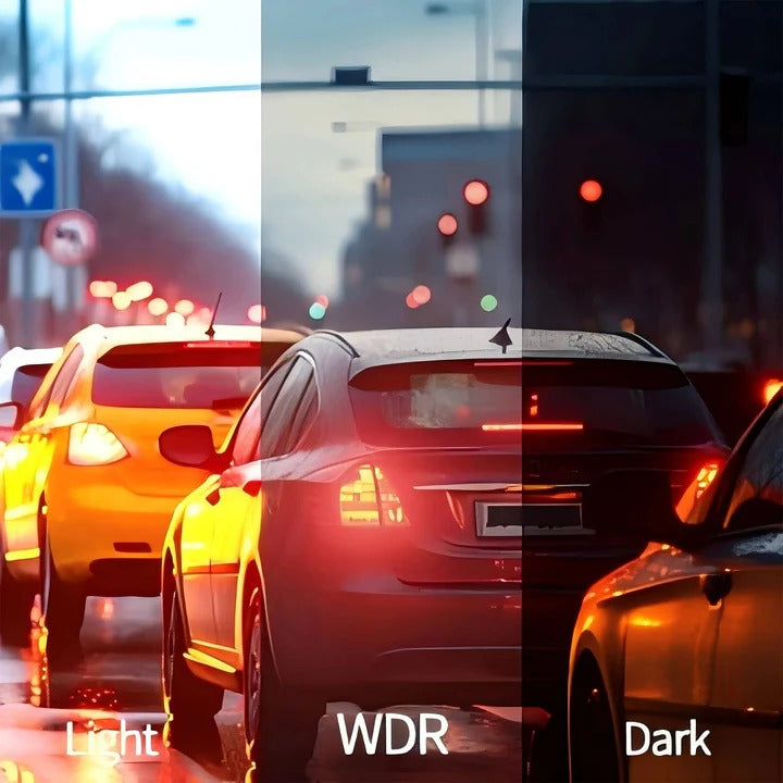 Four-Channel Dash Cam with 1920P Front Camera and Infrared Night Vision