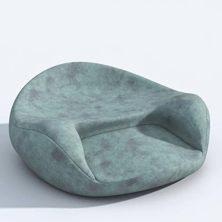Meditation Floor Cushion with Contoured Support and Machine Washable Cover
