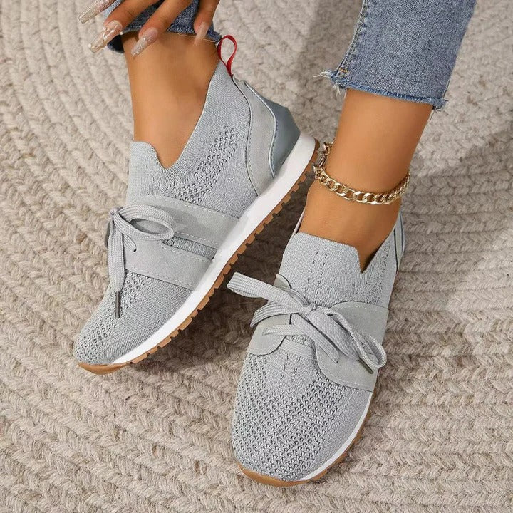 Orthopedic Walking Shoes with Gel-Filled Sole and Built-In Arch Support