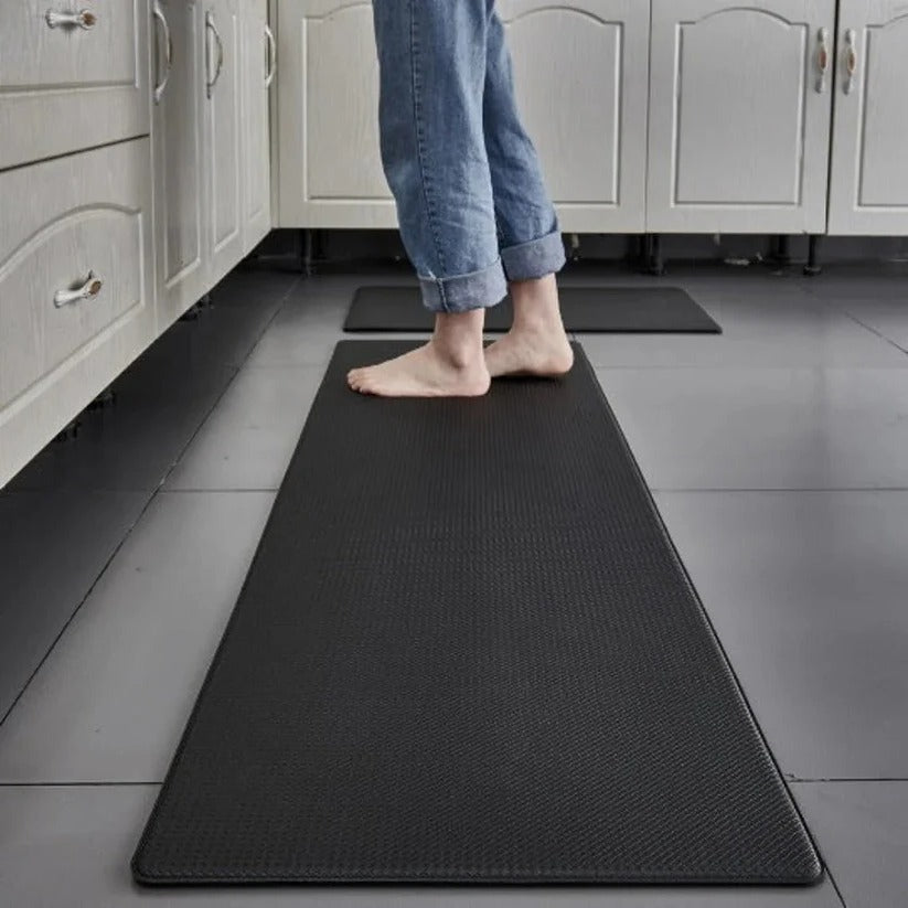 Anti Fatigue Kitchen Mat with Cushioned Foam and Textured Rubber Grip