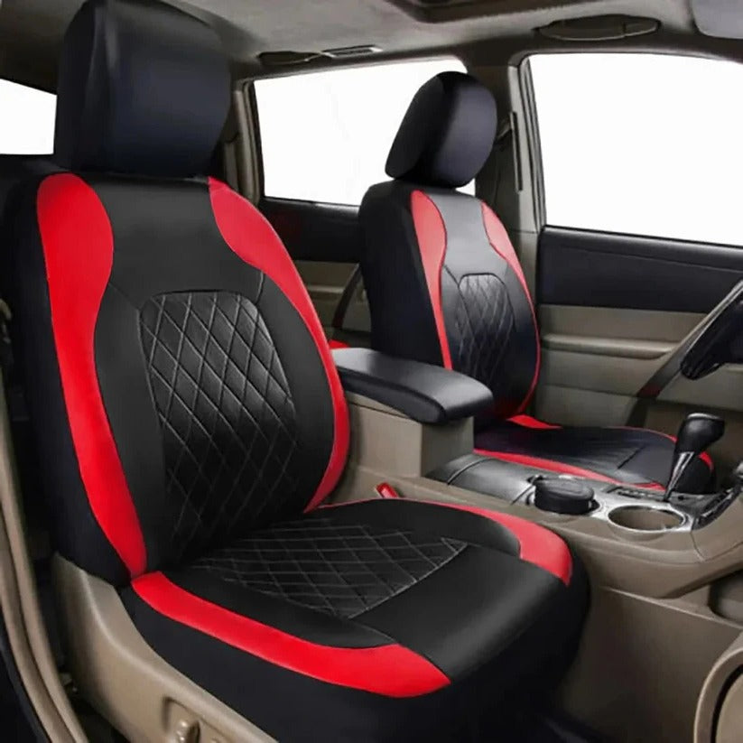 Waterproof Car Seat Cover Set with 5mm Sponge Padding and UV Protection for All Vehicles