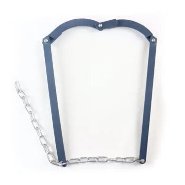 Fence Wire Strainer Tool with Dual Clamps and Lever Tensioning