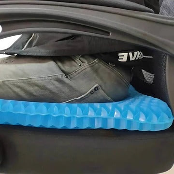 Gel Seat Cushion with Honeycomb Structure and Ergonomic Support for Office, Car, Wheelchair