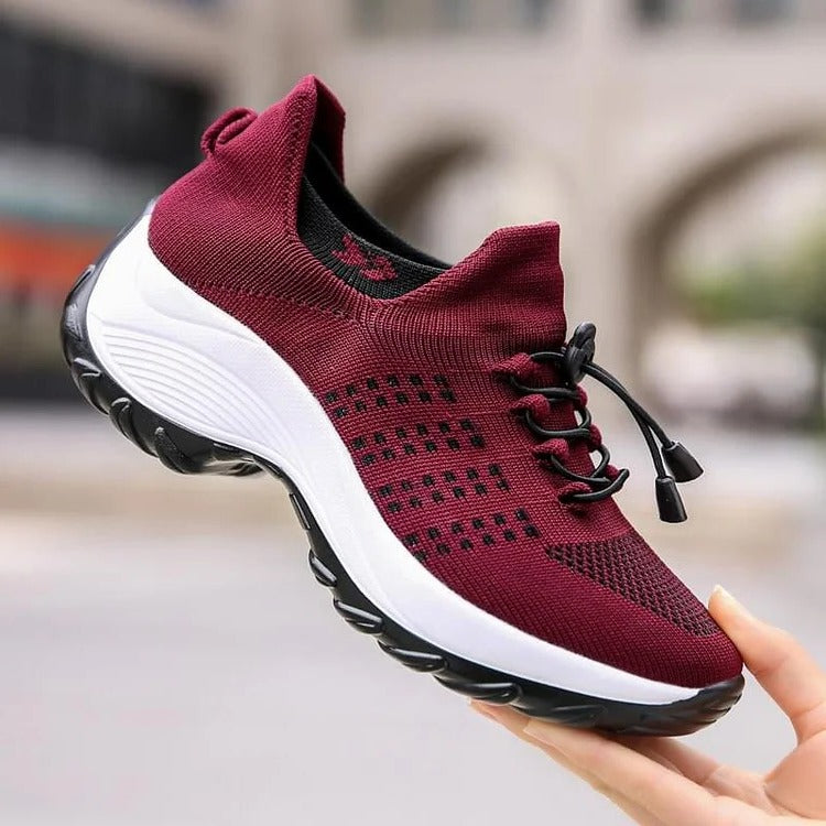 Orthotic Shoes with Wide Toe Box and Arch Support, Breathable Cushioned Insole