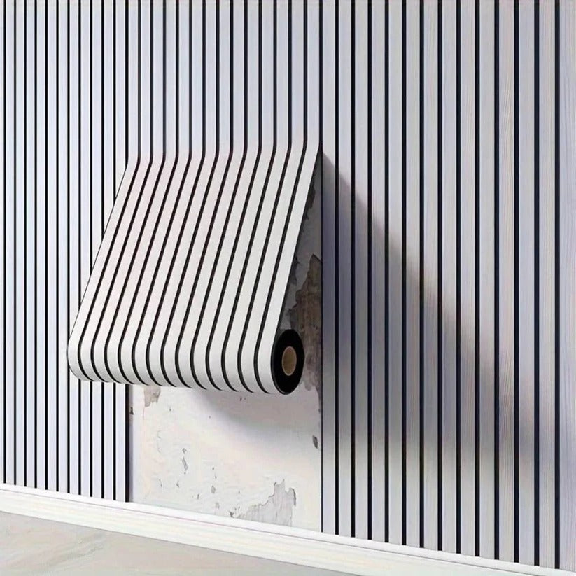 3D Wood Grain Wall Panels with Sound Absorption and Water Resistant Backing