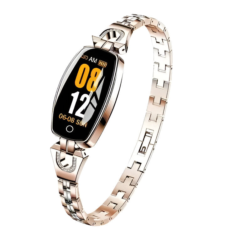 Fitness Bracelet with Color Touchscreen and Heart Rate Monitoring, Sleep Tracking