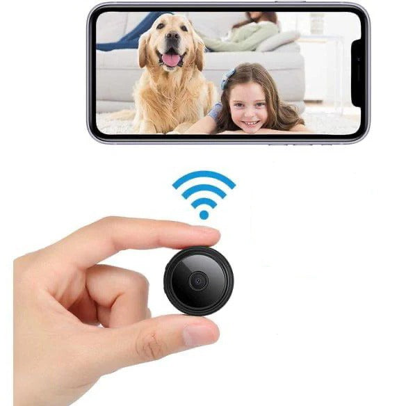 Wireless 1080P Camera with Night Vision and Motion Detection, Magnetic Base