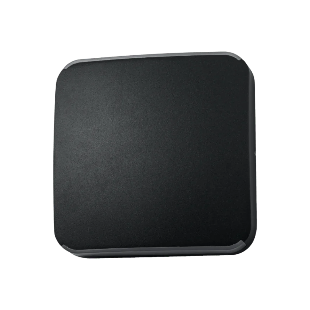 LumaEdge LED Outdoor Wall Light 8W Warm White Black Square Fixture, Modern Exterior Lighting