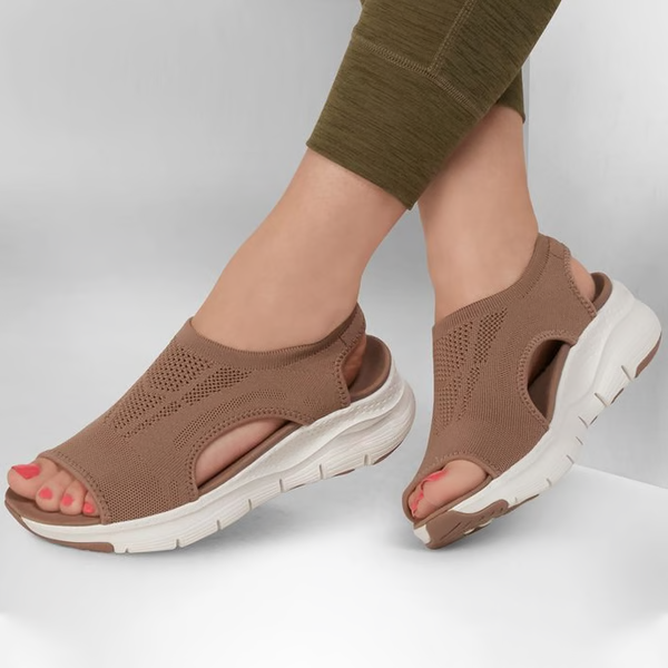 Orthopedic Sport Sandals with Contoured Footbed and Breathable Mesh, Washable
