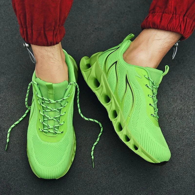 Men's Arch Support Running Shoes with Cushioned Midsole and Wide Toe Box