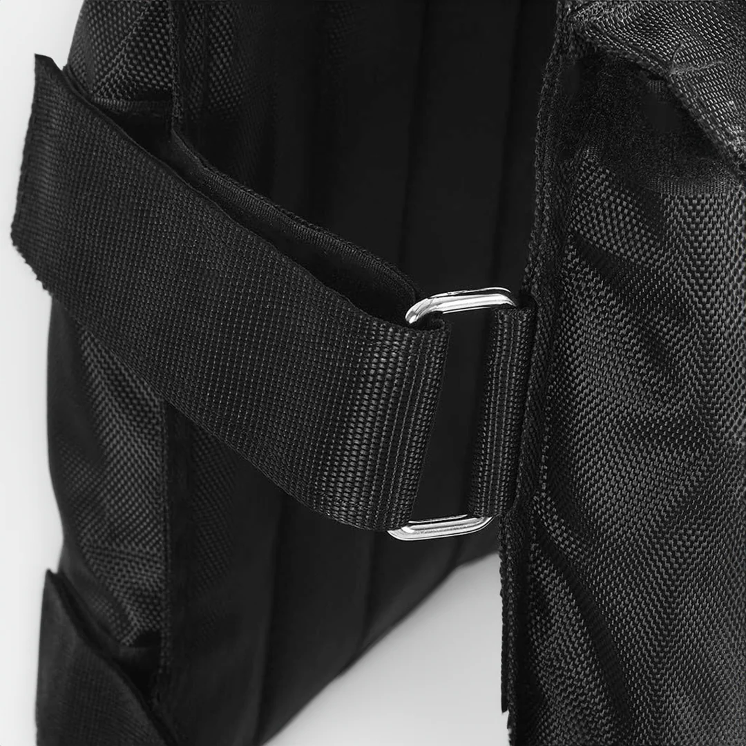 Adjustable Weight Vest with Removable Packs and Secure Straps, 110 Pound Capacity