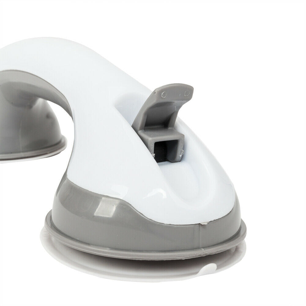 Suction Cup Grab Bar with Dual Pressure Locks and 300lb Weight Capacity