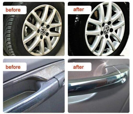 Stainless Steel Polishing Paste with Protective Wax Layer and Rust Removal, 190g