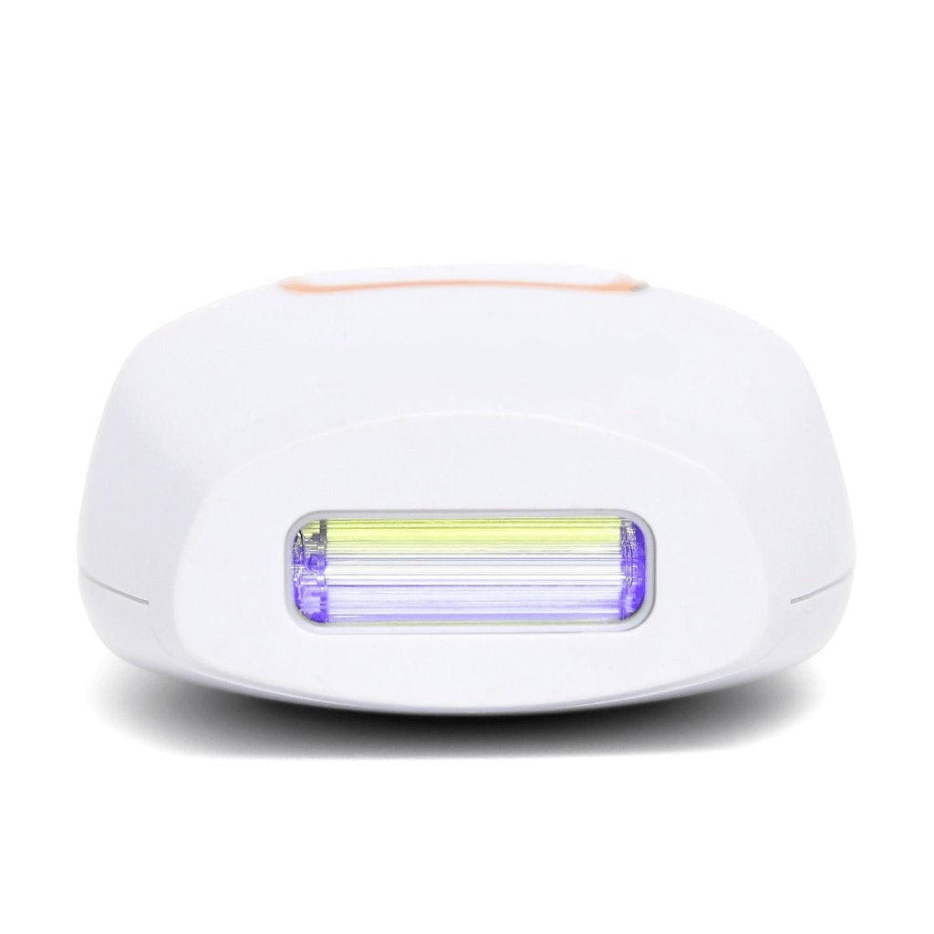 At-Home Laser Hair Remover with Skin Contact Activation and Universal Charger