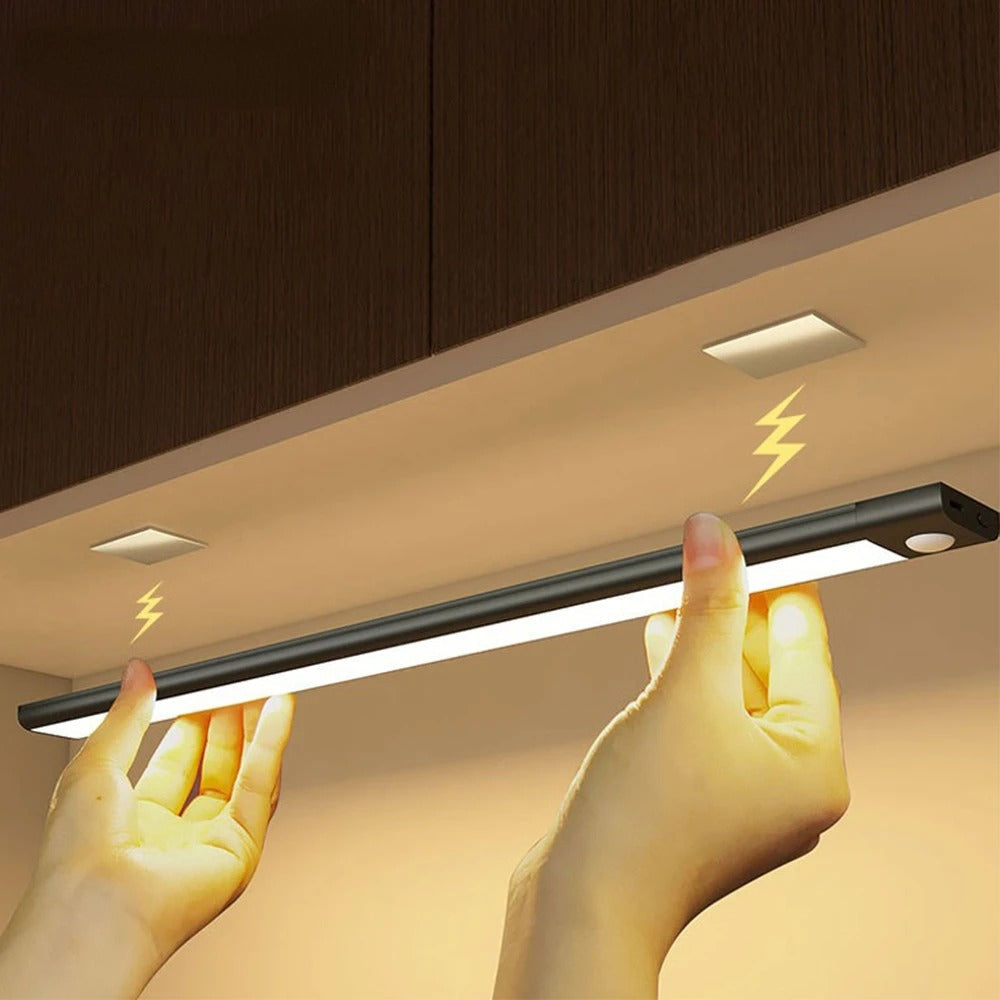 Motion Activated Cabinet Light with Adjustable Color Temperature and Magnetic Installation