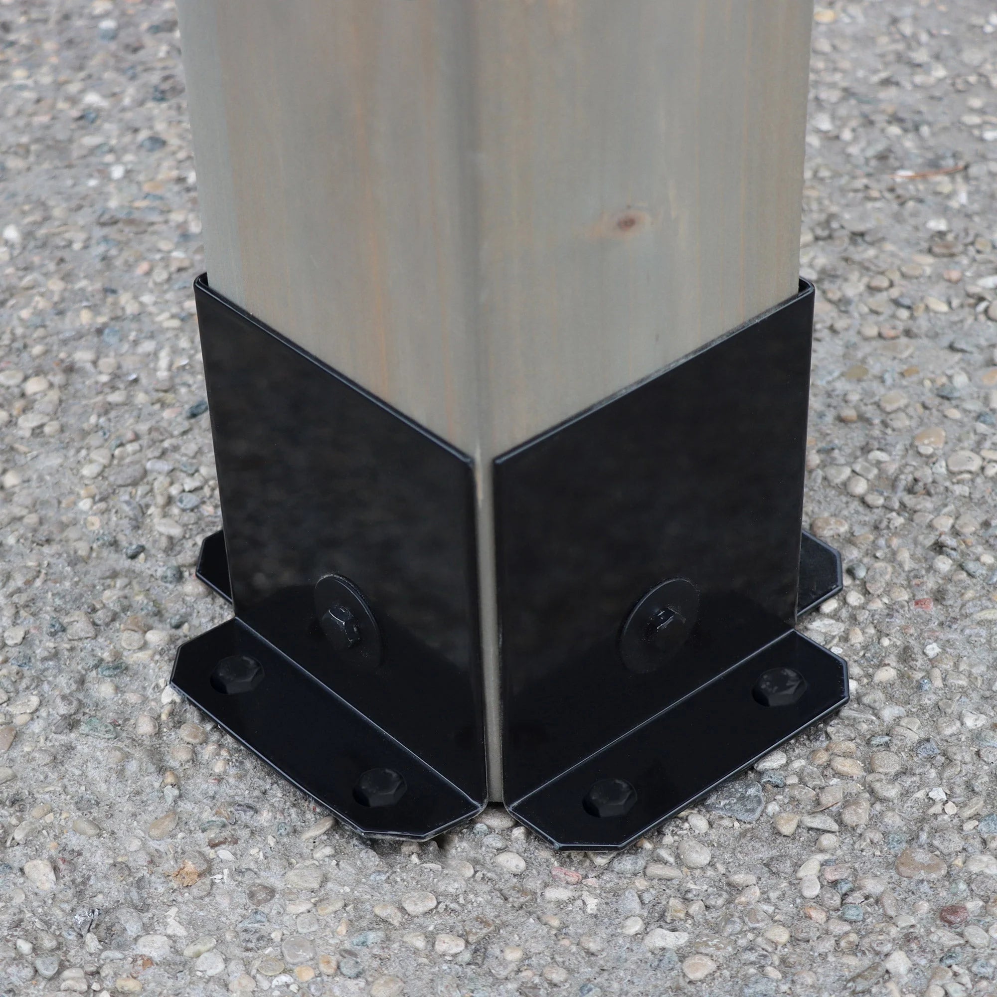 Modern Edge 12x9.3 Cedar Outdoor Gazebo with Aluminum Roof Ash Gray & Black Frame, Patio Shelter